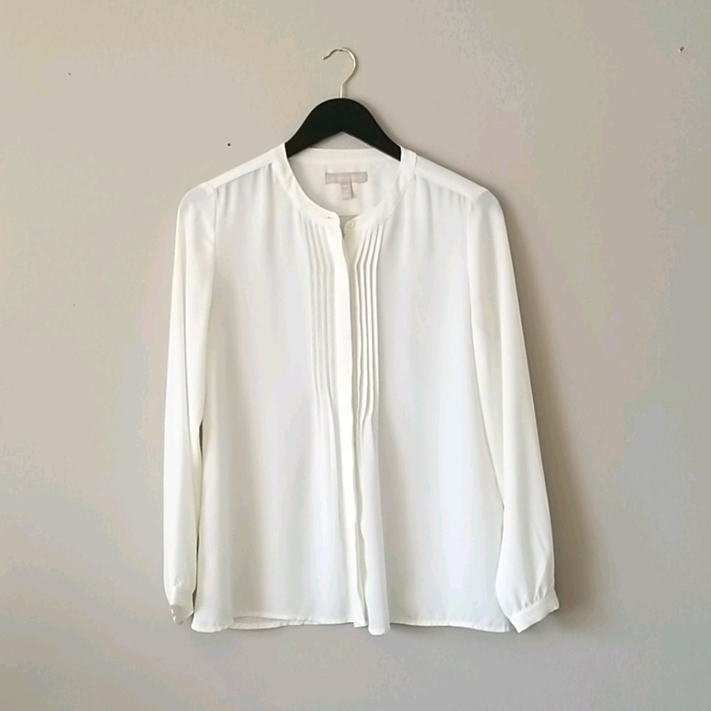 Petite Cream Blouse